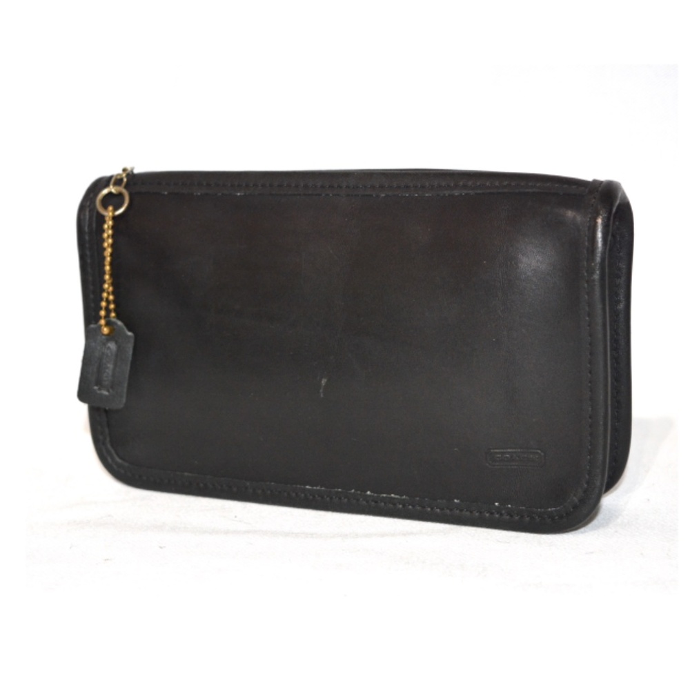 Vintage Coach Chunky Case 7165 makeup case Black